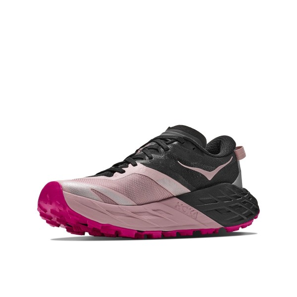 HOKA SPEEDGOAT 7 PRETO ROSA SAPATILHAS TRAIL MULHER