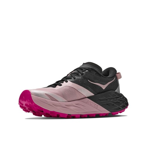 HOKA SPEEDGOAT 7 PRETO ROSA SAPATILHAS TRAIL MULHER