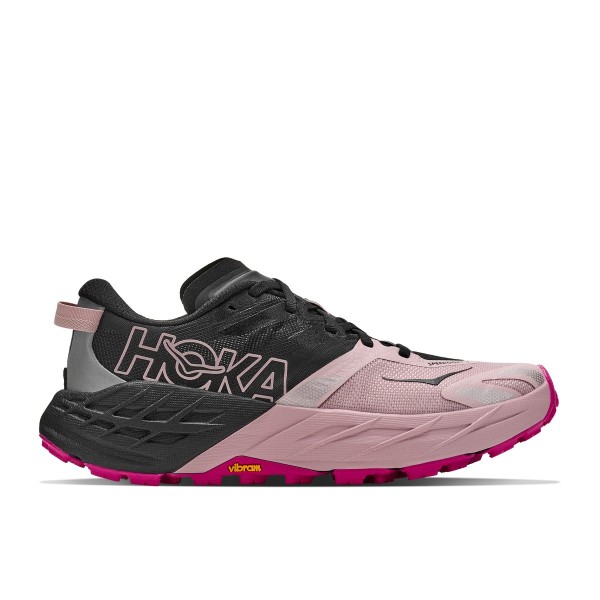 HOKA SPEEDGOAT 7 PRETO ROSA SAPATILHAS TRAIL MULHER