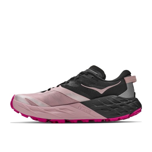 HOKA SPEEDGOAT 7 PRETO ROSA SAPATILHAS TRAIL MULHER