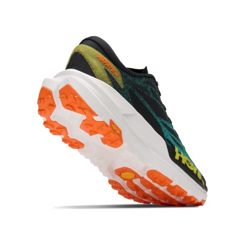 HOKA MAFATE X BLACK ELECTRIC MEN'S TRAIL SHOES