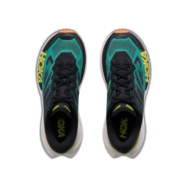 HOKA MAFATE X BLACK ELECTRIC MEN'S TRAIL SHOES