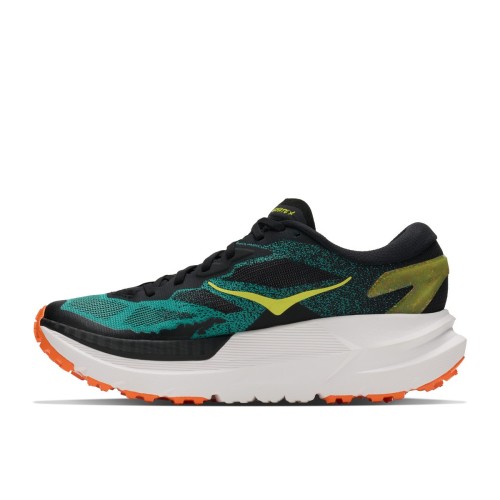 HOKA MAFATE X BLACK ELECTRIC MEN'S TRAIL SHOES