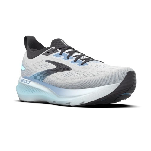 BROOKS GLYCERIN 23 WHITE BLUE MEN'S RUNNING SHOES