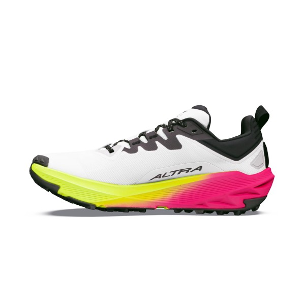 ALTRA EXPERIENCE WILD 3+ BLANCO ROSA ZAPATILLA TRAIL MUJER VISTA LATERAL INTERNA, ARISTARUN
