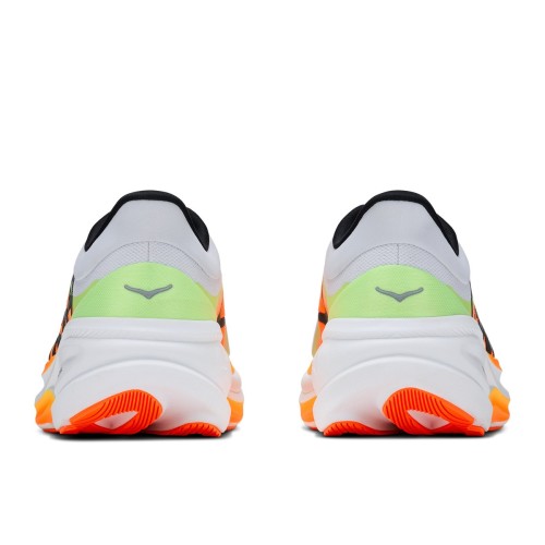 HOKA CLIFTON PRO GRAY ORANGE MEN'S RUNNING SHOES