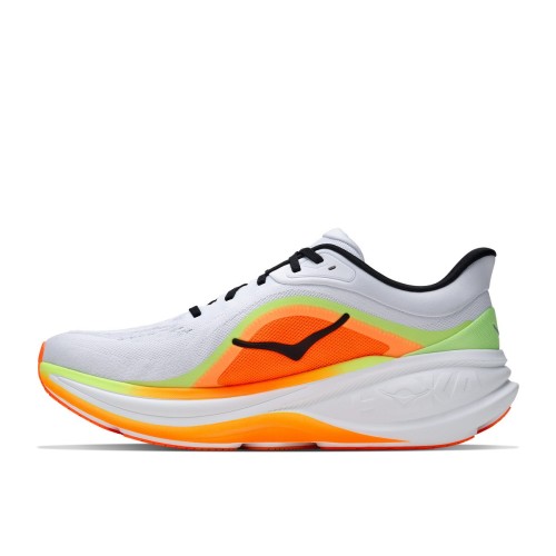 HOKA CLIFTON PRO GRAY ORANGE MEN'S RUNNING SHOES