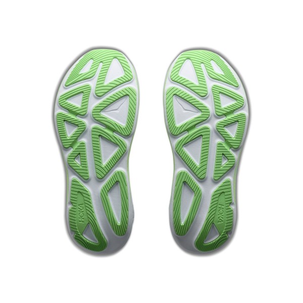 HOKA CLIFTON PRO GREY YELLOW WOMEN'S RUNNING SHOES