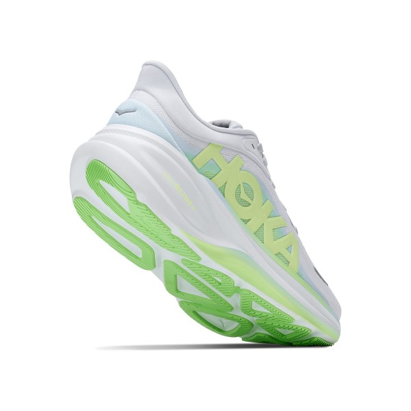 HOKA CLIFTON PRO CINZA AMARELO TÊNIS RUNNING FEMININO