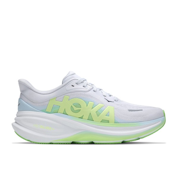HOKA CLIFTON PRO CINZA AMARELO TÊNIS RUNNING FEMININO