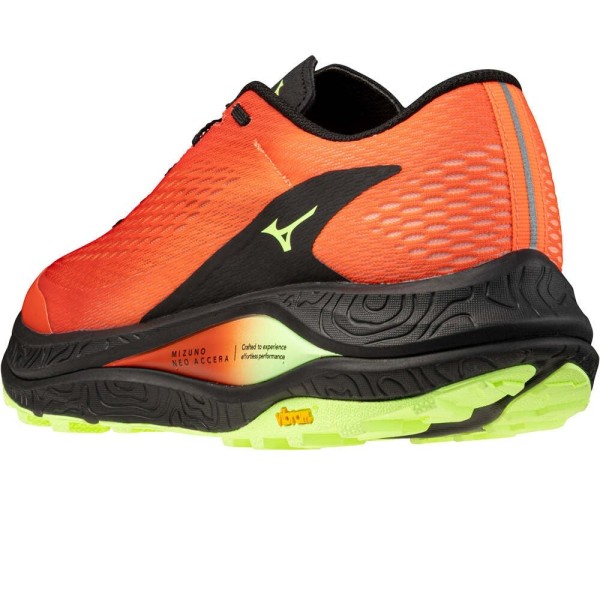 MIZUNO NEO ACCERA RED BLACK TRAIL SHOES MEN