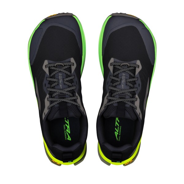 ALTRA LONE PEAK 9+ PRETO LIMA TÊNIS TRAIL HOMEM