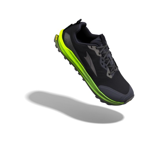 ALTRA LONE PEAK 9+ PRETO LIMA TÊNIS TRAIL HOMEM