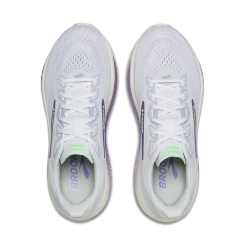 BROOKS GHOST 18 BRANCO ROXO Sapatilhas de Running Femininas