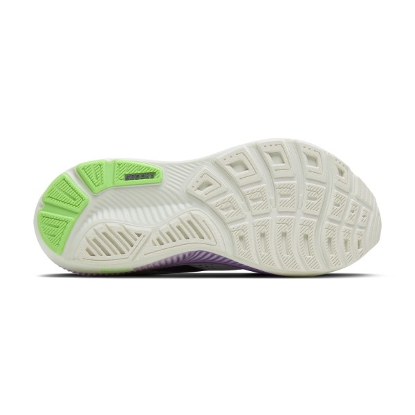 BROOKS GHOST 18 WHITE PURPLE WOMEN'S RUNNING SHOES