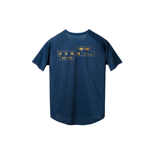 RUMM KIKKO BLUE SHORT SLEEVE T-SHIRT FOR MEN