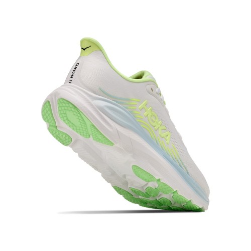 HOKA CLIFTON 11 FROST NEON SApATILHAS DE CORRIDA FEMININAS