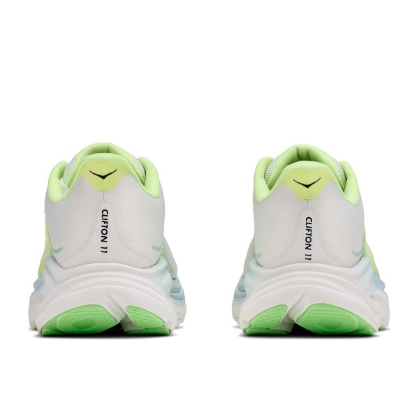 HOKA CLIFTON 11 FROST NEON SApATILHAS DE CORRIDA FEMININAS