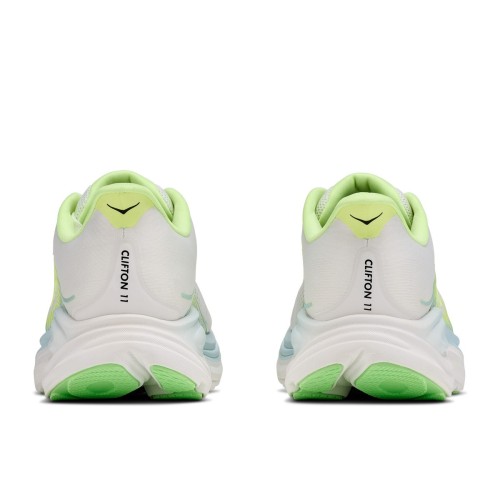 HOKA CLIFTON 11 FROST NEON SApATILHAS DE CORRIDA FEMININAS