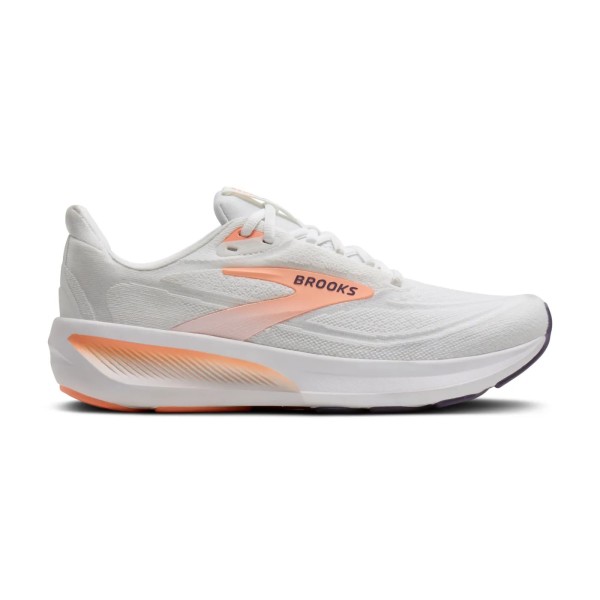 BROOKS REVEL 9 BRANCO CORAL SAPATILHAS DE CORRIDA FEMININAS