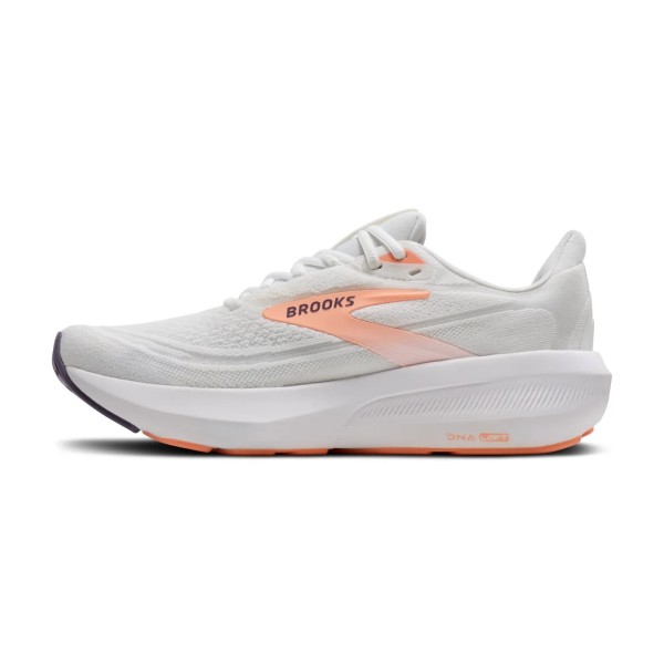 BROOKS REVEL 9 BRANCO CORAL SAPATILHAS DE CORRIDA FEMININAS