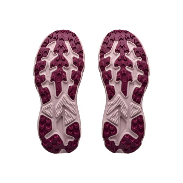 HOKA CHALLENGER 8 NEGRO ROSA ZAPATILLA MIXTA MUJER VISTA PAREJA SUELA, ARISTARUN