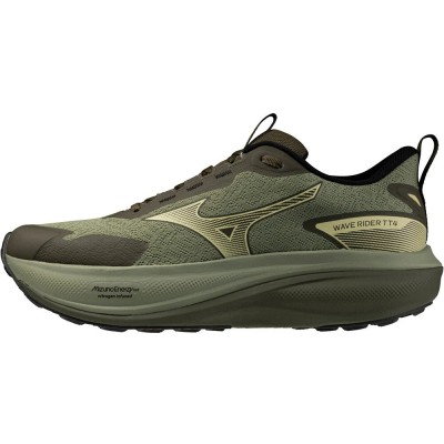 MIZUNO WAVE RIDER TT 4 GREEN MENS RUNNING SHOE