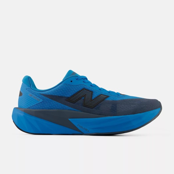 NEW BALANCE FUELCELL REBEL V5 BLUE MENS RUNNING SHOES