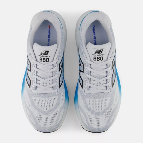 NEW BALANCE FRESH FOAM X 880 V15 CINZA AZUL TÊNIS DE CORRIDA MASCULINO