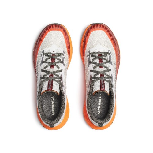 MERRELL AGILITY PEAK 6 GREY ORANGE TRAIL RUNNING SHOES FOR MEN
