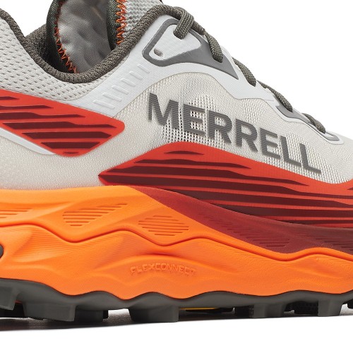 MERRELL AGILITY PEAK 6 CINZA LARANJA TÊNIS DE TRAIL MASCULINO