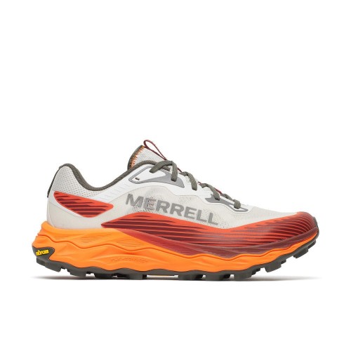 MERRELL AGILITY PEAK 6 GREY ORANGE TRAIL RUNNING SHOES FOR MEN
