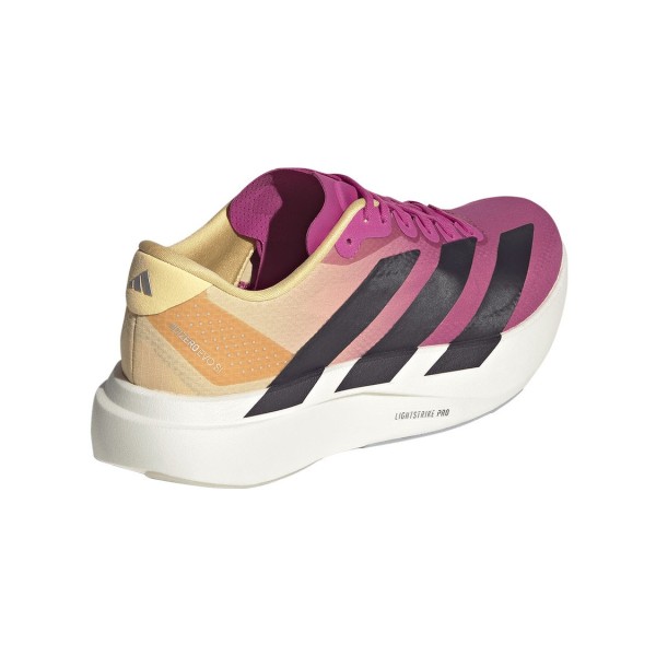 ADIDAS ADIZERO EVO SL WOVEN LARANJA FÚCSIA CUSTEIRAS RUNNING MULHER