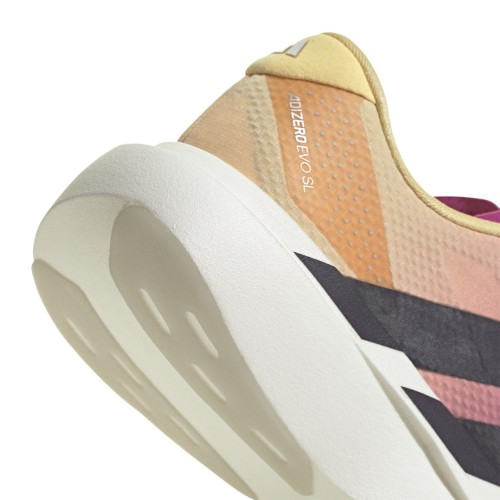 ADIDAS ADIZERO EVO SL WOVEN LARANJA FÚCSIA CUSTEIRAS RUNNING MULHER