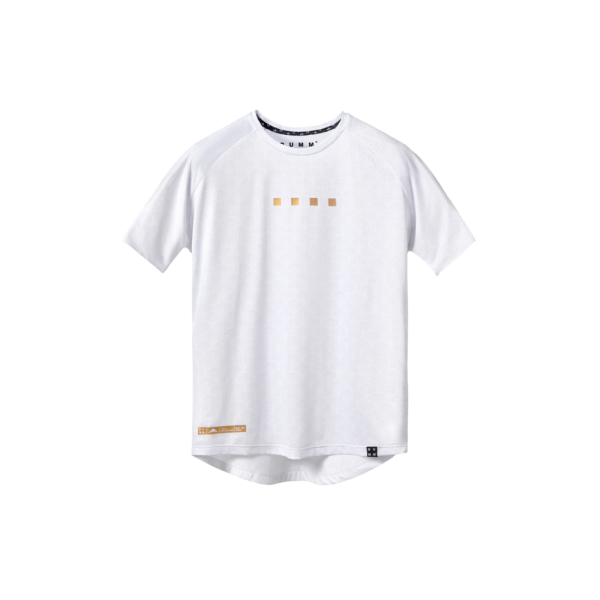 RUMM KIKKO WHITE SHORT SLEEVE T-SHIRT FOR MEN