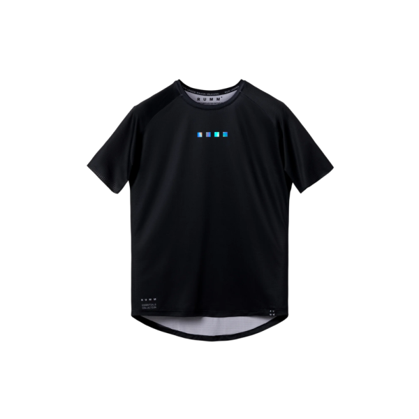 RUMM ESSENTIAL BLACK SHORT SLEEVE T-SHIRT FOR MEN