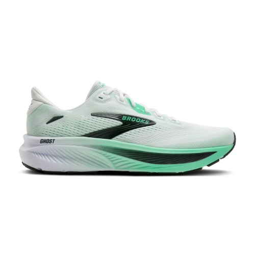 BROOKS GHOST 18 BRANCO VERDE SNEAKERS DE CORRIDA HOMEM