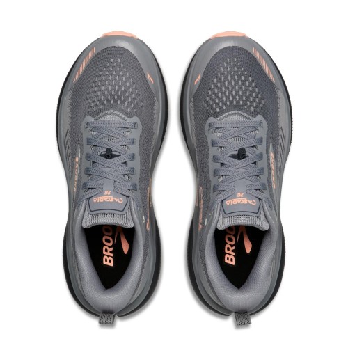 BROOKS CASCADIA 20 CINZA ROSA SANDÁLIAS TRAIL MULHER
