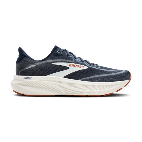 BROOKS GHOST 18 NAVY ZAPATILLAS RUNNING HOMBRE VISTA LATERAL EXTERNA, ARISTARUN