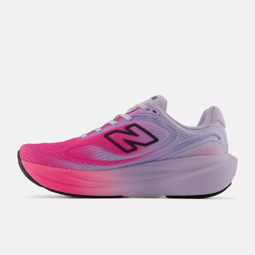 NEW BALANCE INFINION 1080 ROSA LILA ZAPATILLAS RUNNING MUJER VISTA LATERAL INTERNA, ARISTARUN