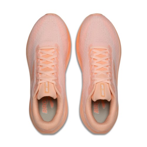 BROOKS GHOST AMP PEACH ZAPATILLAS RUNNING MUJER VISTA SUPERIOR PAREJA, ARISTARUN