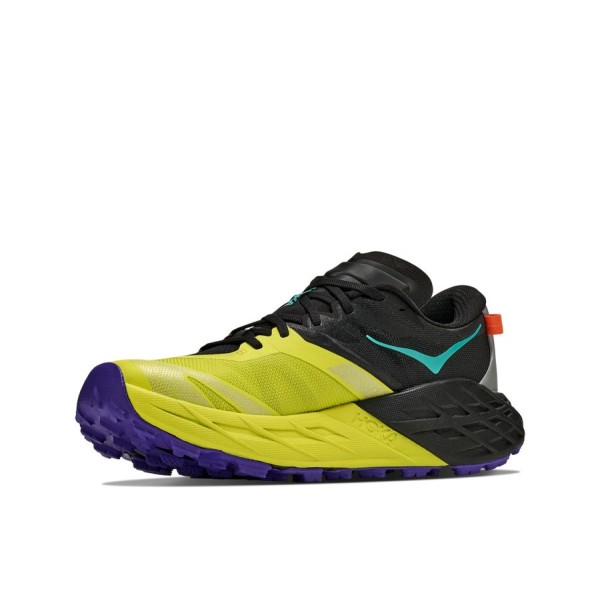 HOKA SPEEDGOAT 7 BALCK CITRUS ZAPATILLAS TRAIL HOMBRE,ARISTARUN