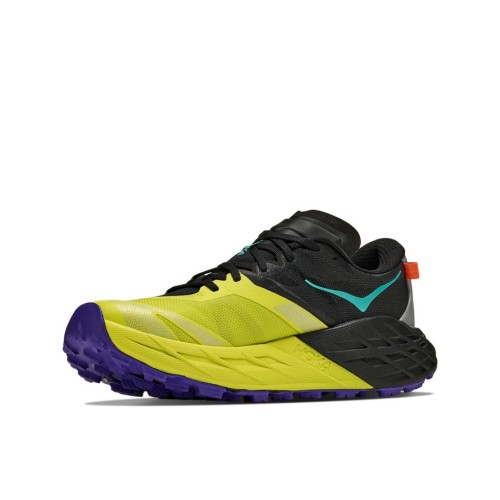 HOKA SPEEDGOAT 7 BALCK CITRUS ZAPATILLAS TRAIL HOMBRE