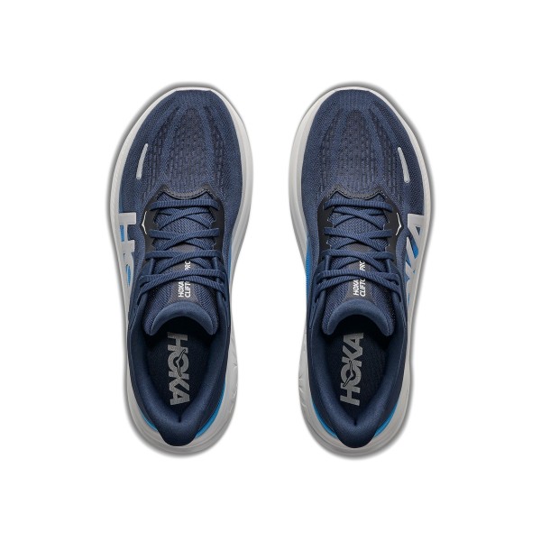 HOKA CLIFTON PRO NAVY ZAPATILLAS RUNNING HOMBRE VISTA SUPERIOR,ARISTARUN