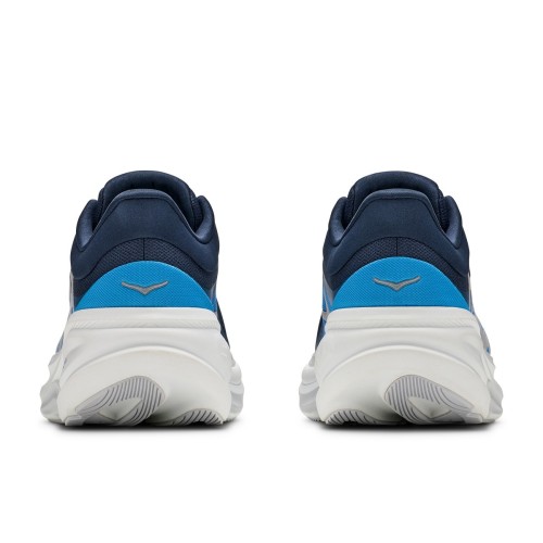 HOKA CLIFTON PRO NAVY ZAPATILLAS RUNNING HOMBRE VISTA TRASERA,ARISTARUN