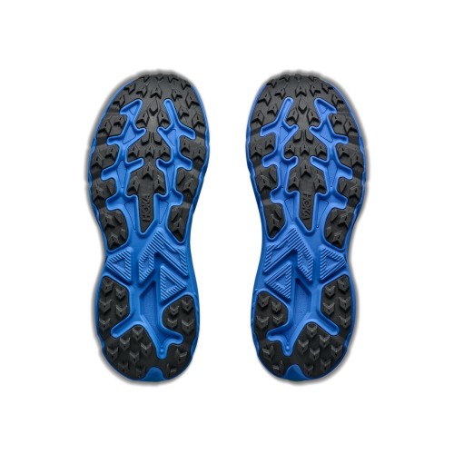 HOKA CHALLENGER 8 GRIS AZUL ZAPATILLAS MIXTAS HOMBRE VISTA SUELA,ARISTARUN