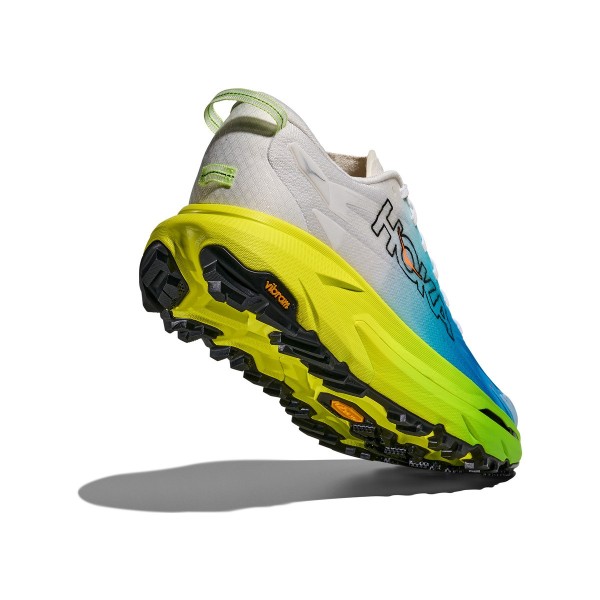 HOKA MAFATE 5 FROST CITRUS ZAPATILLAS TRAIL HOMBRE VISTA TRASERA,ARISTARUN