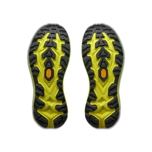 HOKA MAFATE 5 FROST CITRUS ZAPATILLAS TRAIL HOMBRE VISTA SUELA,ARISTARUN