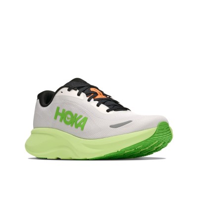 HOKA RINCON 5 FROST BLACK ZAPATILLAS RUNNING HOMBRE VISTA LATERAL,ARISTARUN