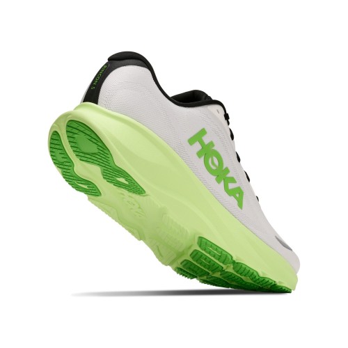 HOKA RINCON 5 FROST BLACK ZAPATILLAS RUNNING HOMBRE VISTA TRASERA,ARISTARUN